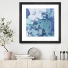 Drift II by Eva Watts on GIANT ART - cyan wildlife