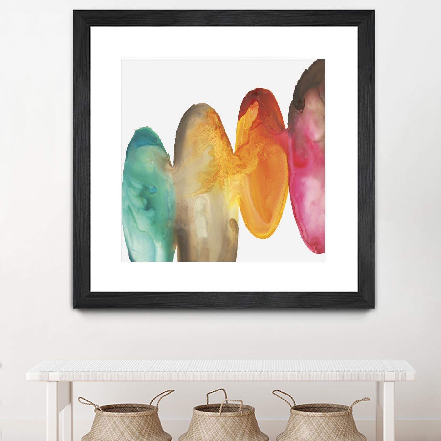 Bound I by Eva Watts on GIANT ART - orange abstract