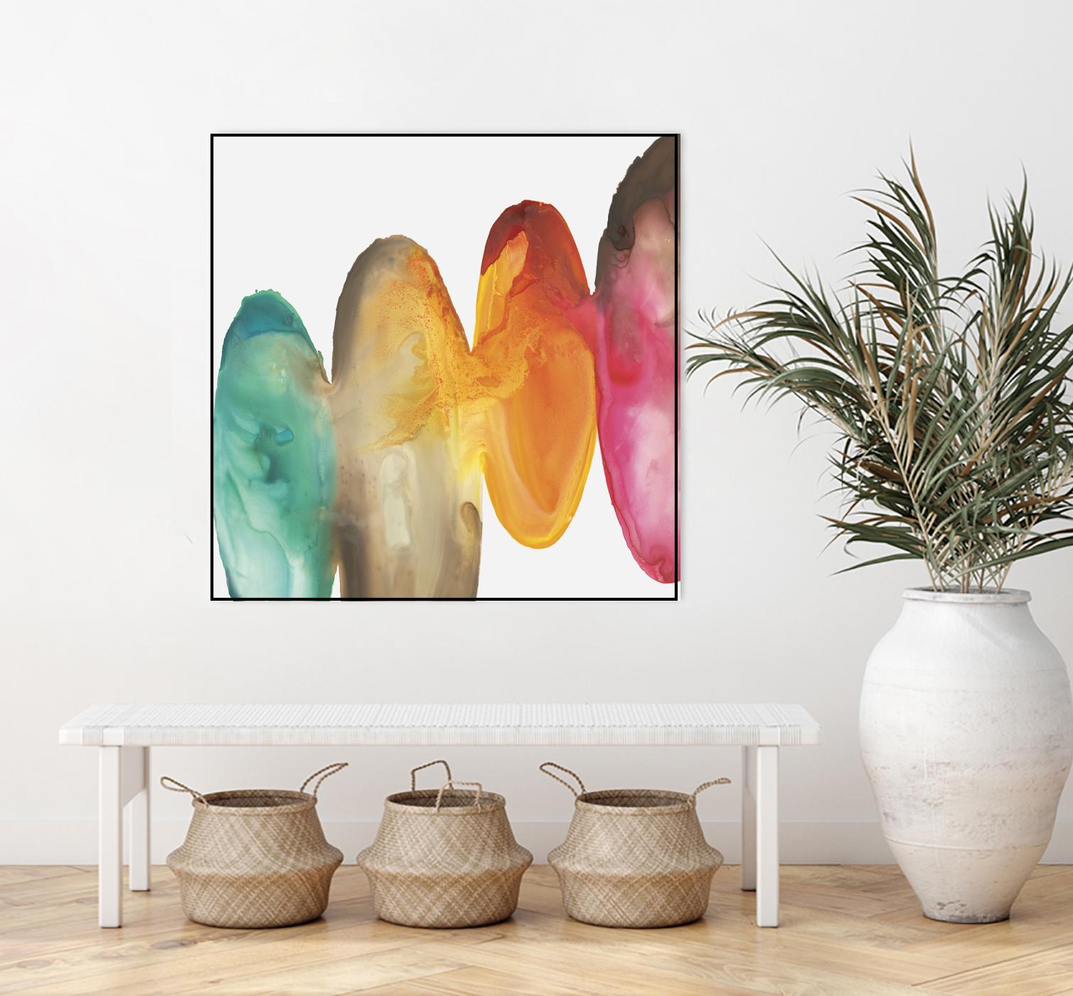 Bound I by Eva Watts on GIANT ART - orange abstract