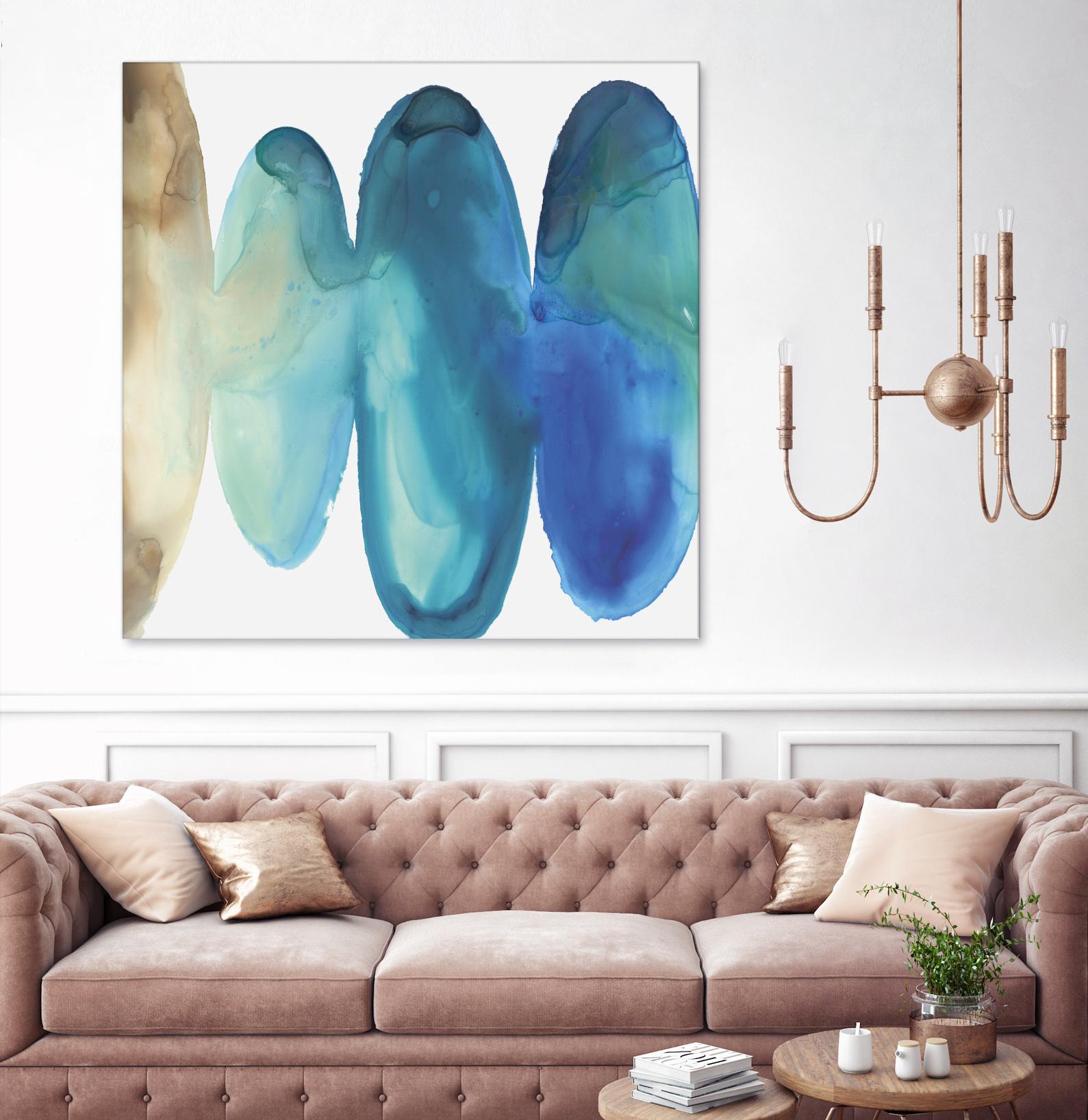 Bound II by Eva Watts on GIANT ART - white abstract