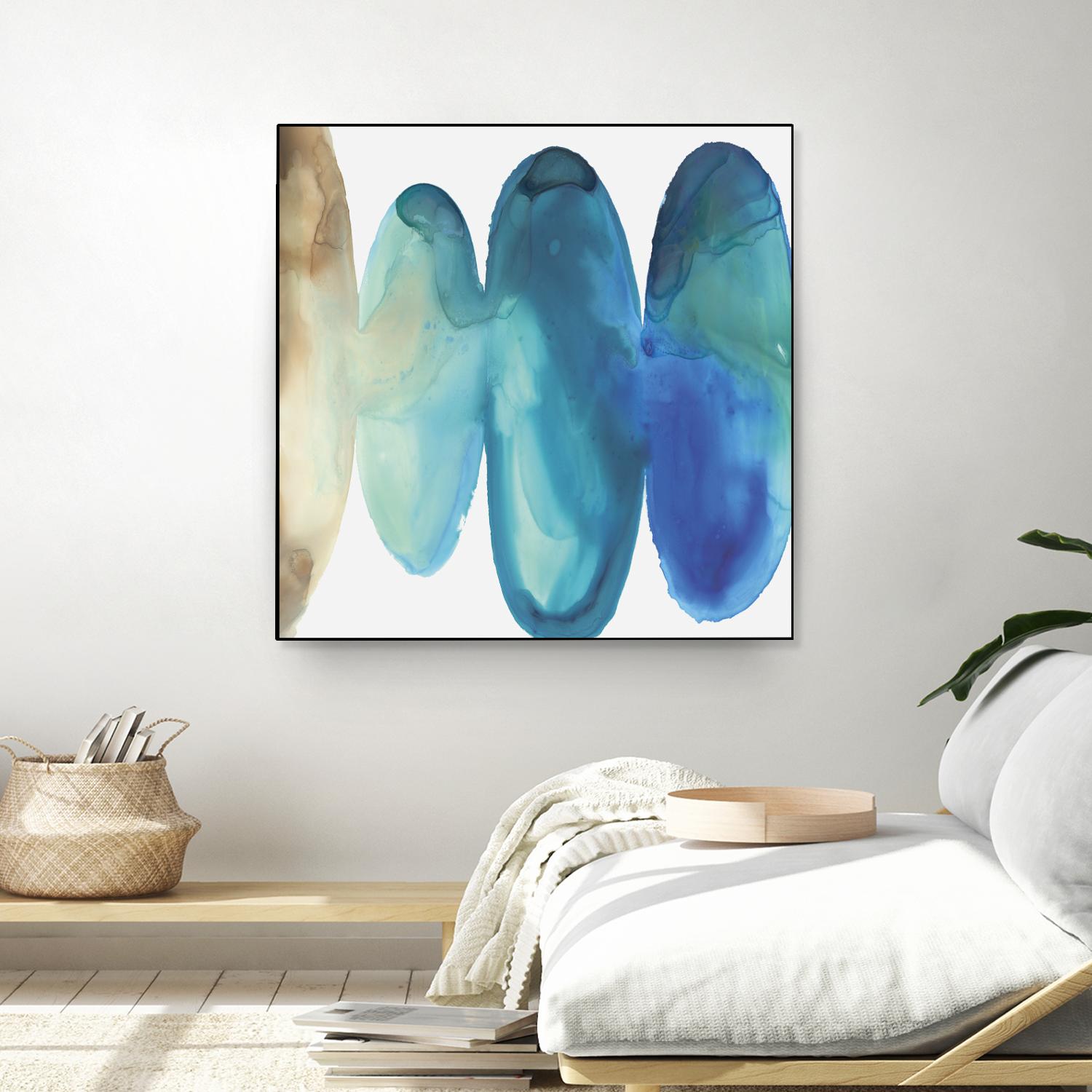 Bound II by Eva Watts on GIANT ART - white abstract