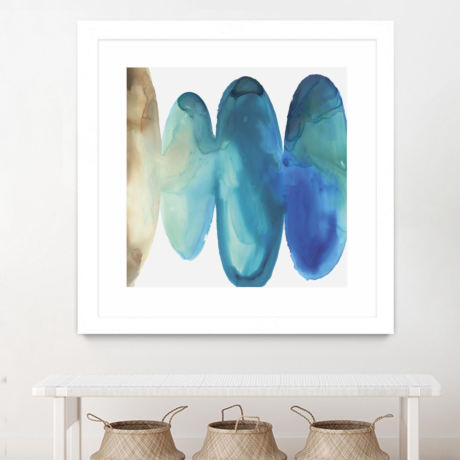 Bound II by Eva Watts on GIANT ART - white abstract