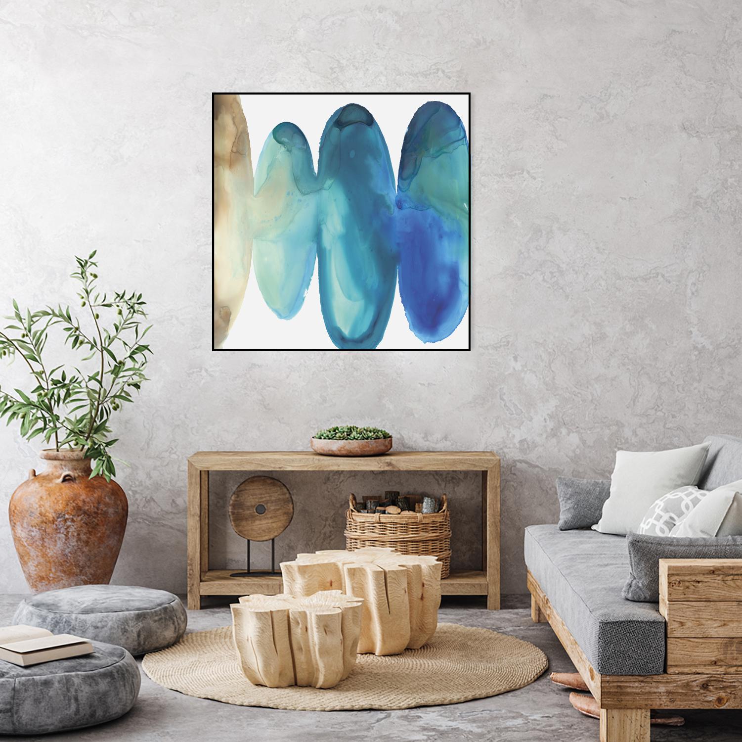 Bound II by Eva Watts on GIANT ART - white abstract