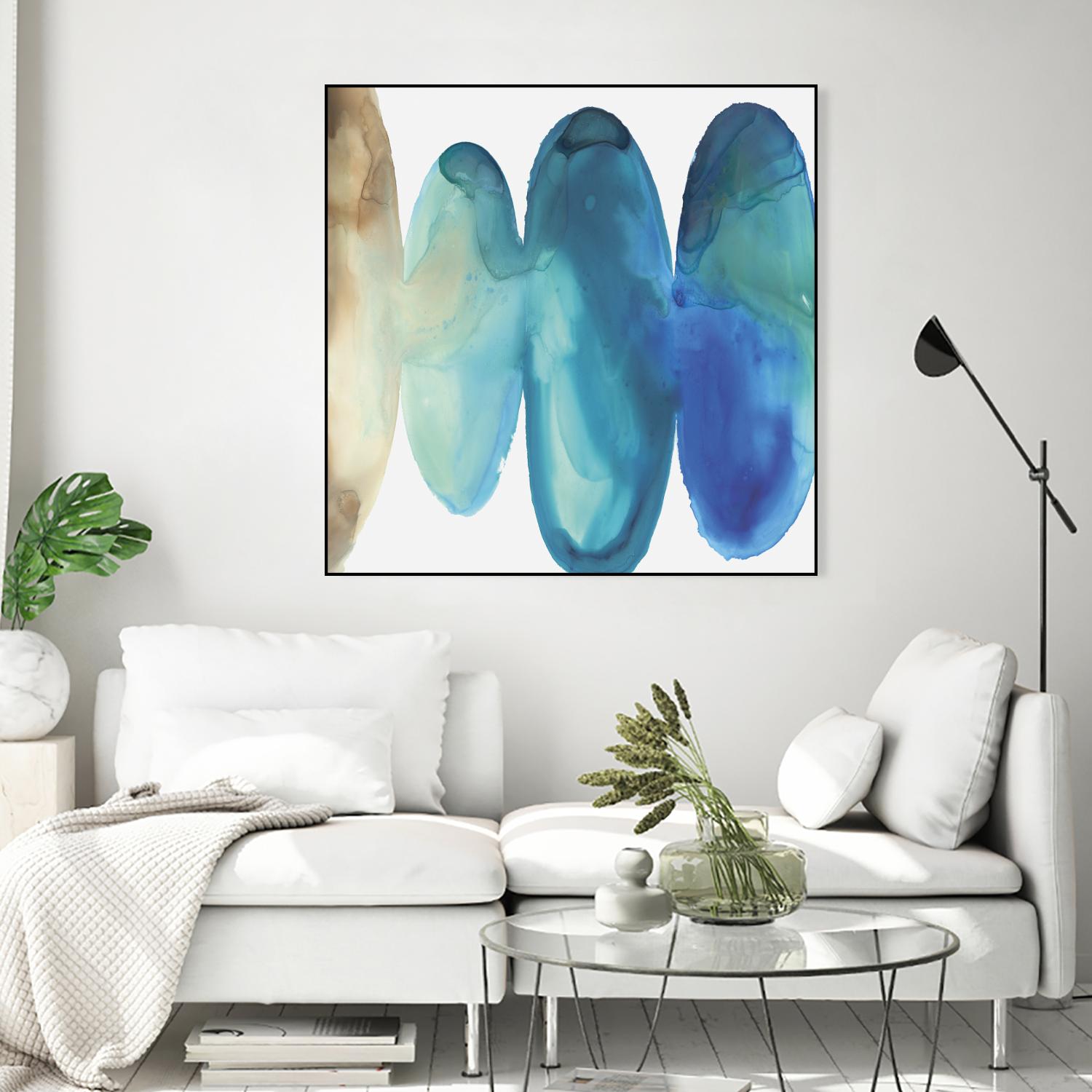 Bound II by Eva Watts on GIANT ART - white abstract