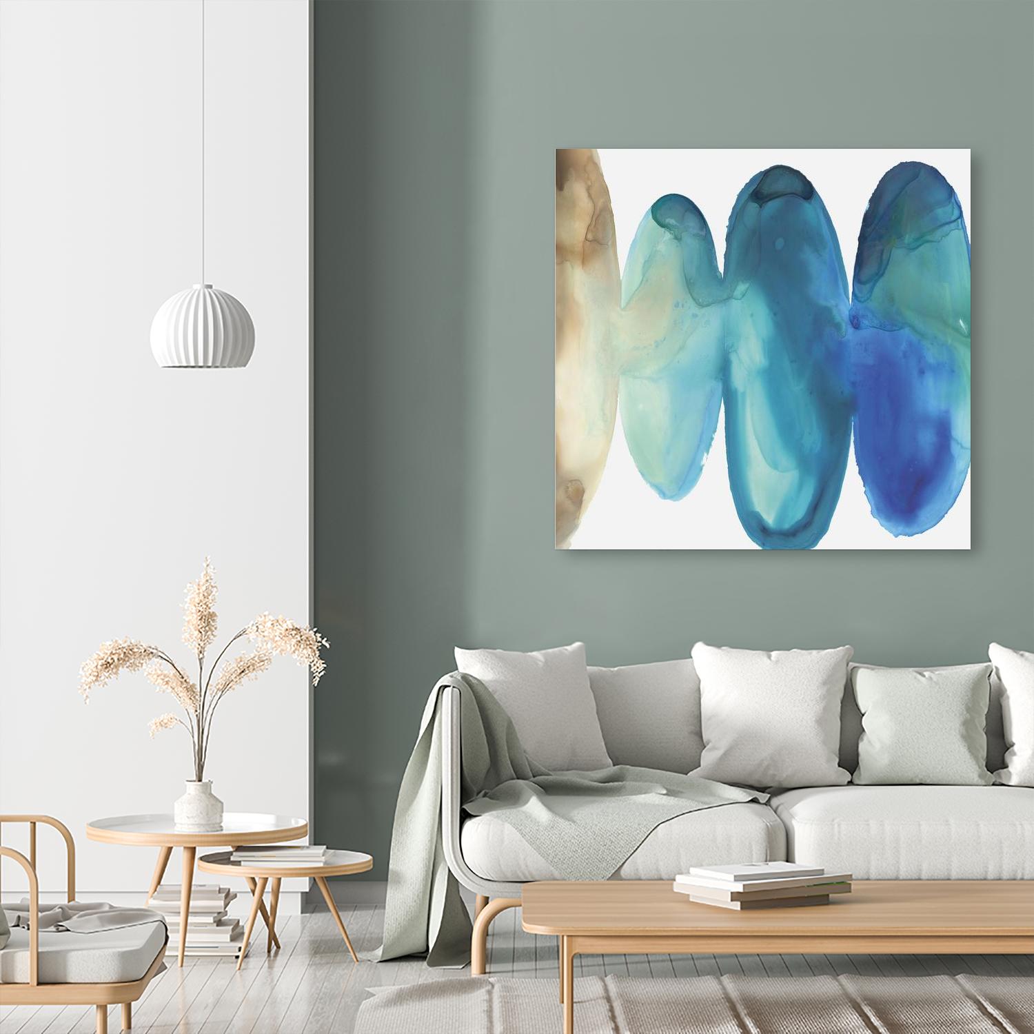 Bound II by Eva Watts on GIANT ART - white abstract