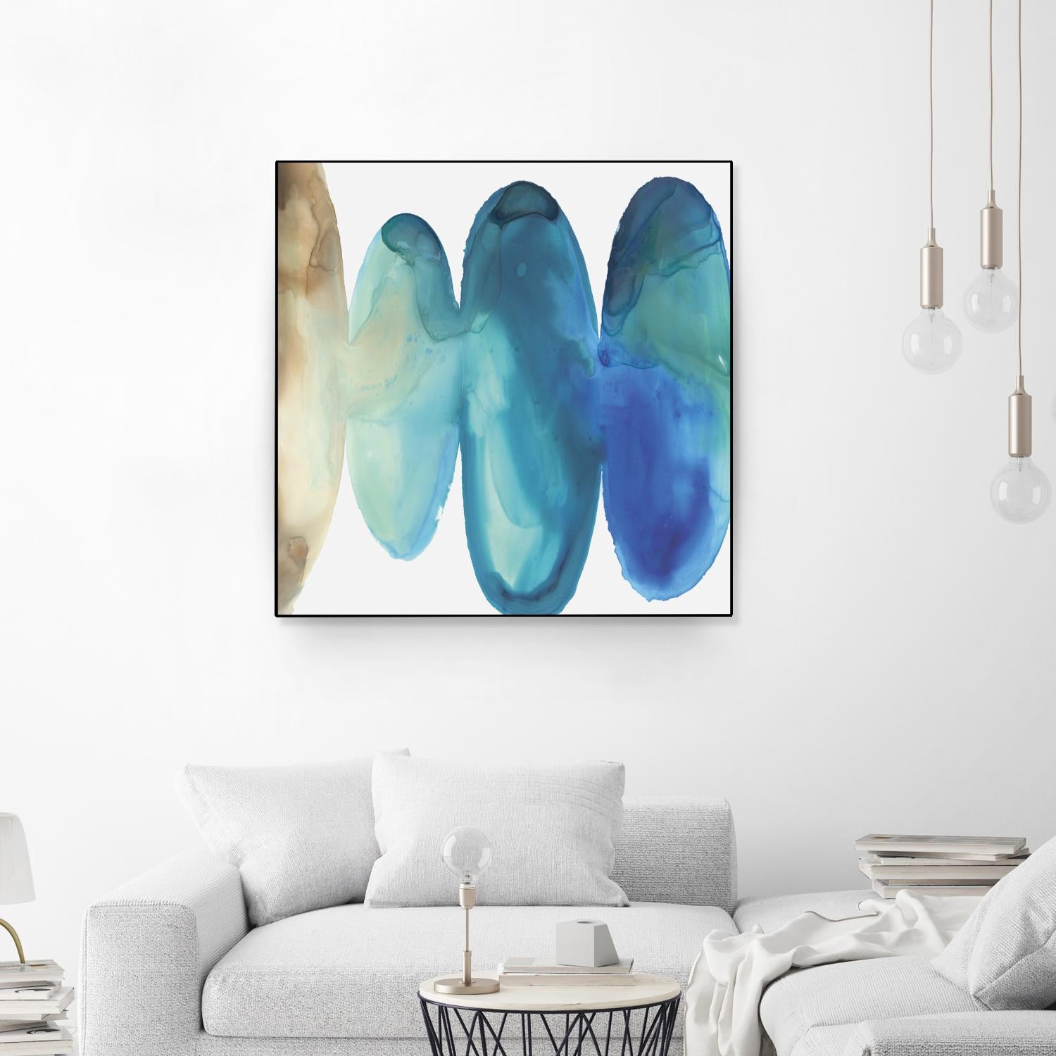 Bound II by Eva Watts on GIANT ART - white abstract