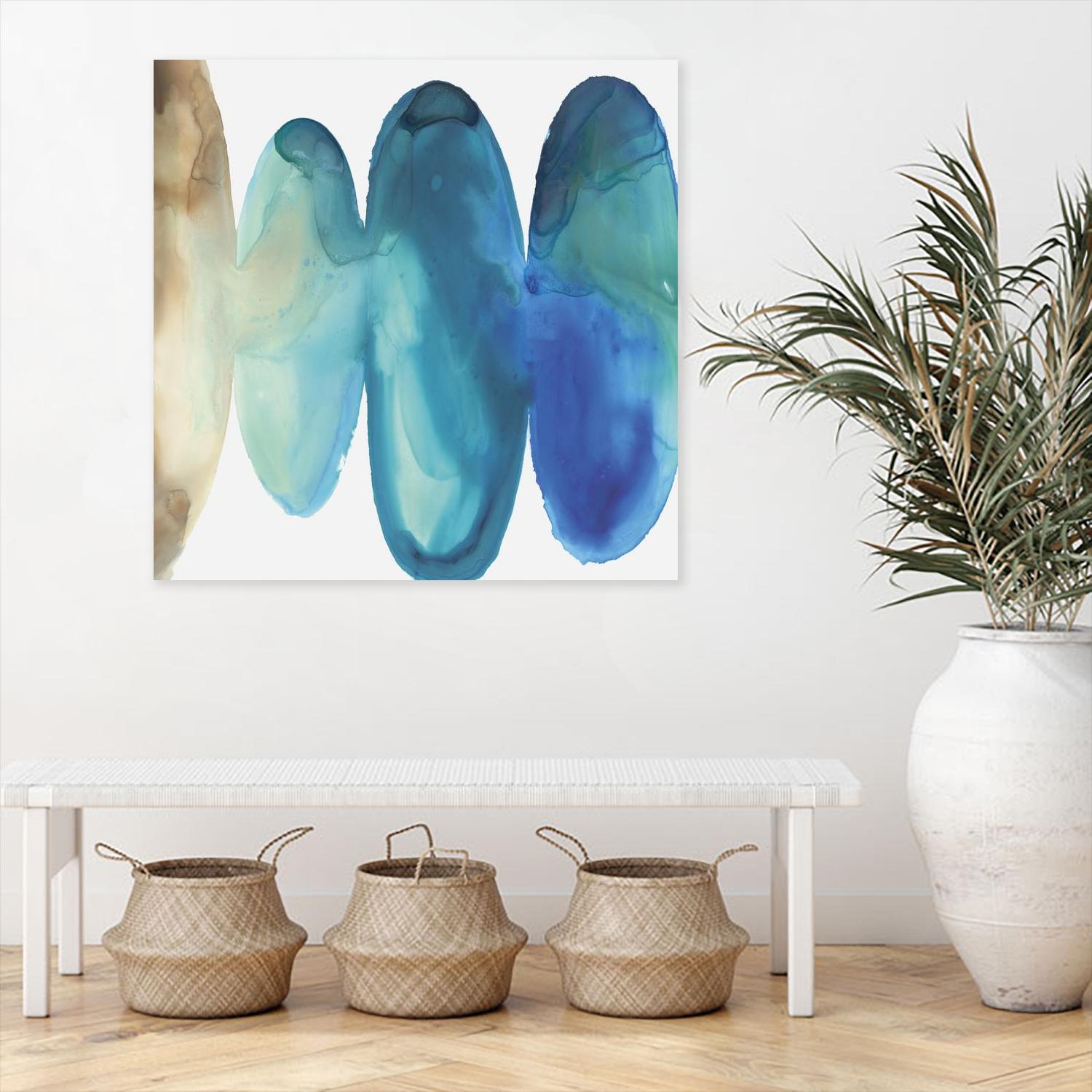 Bound II by Eva Watts on GIANT ART - white abstract