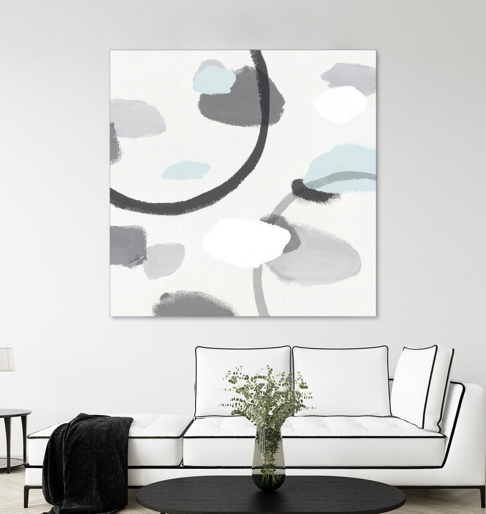 Grey I by Isabelle Z on GIANT ART - grey abstract