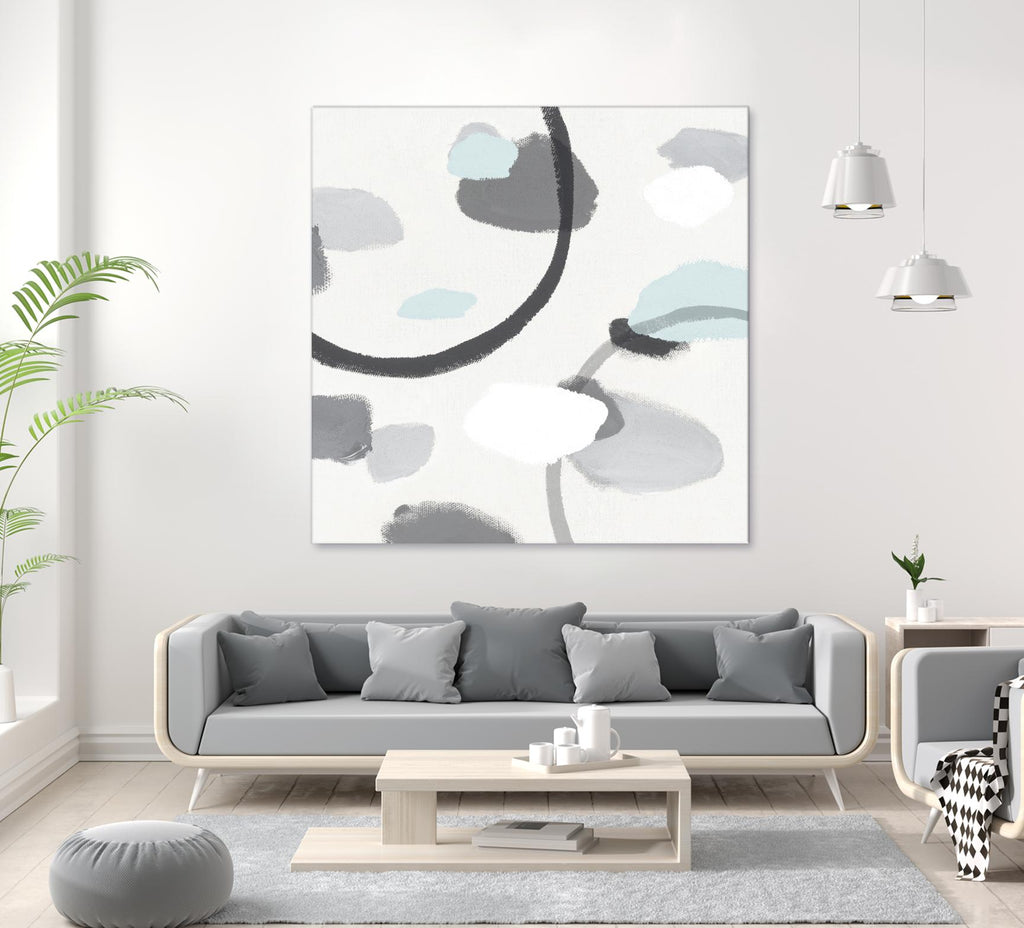 Grey I by Isabelle Z on GIANT ART - grey abstract