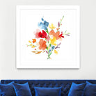 Bouquet by Isabelle Z on GIANT ART - white floral
