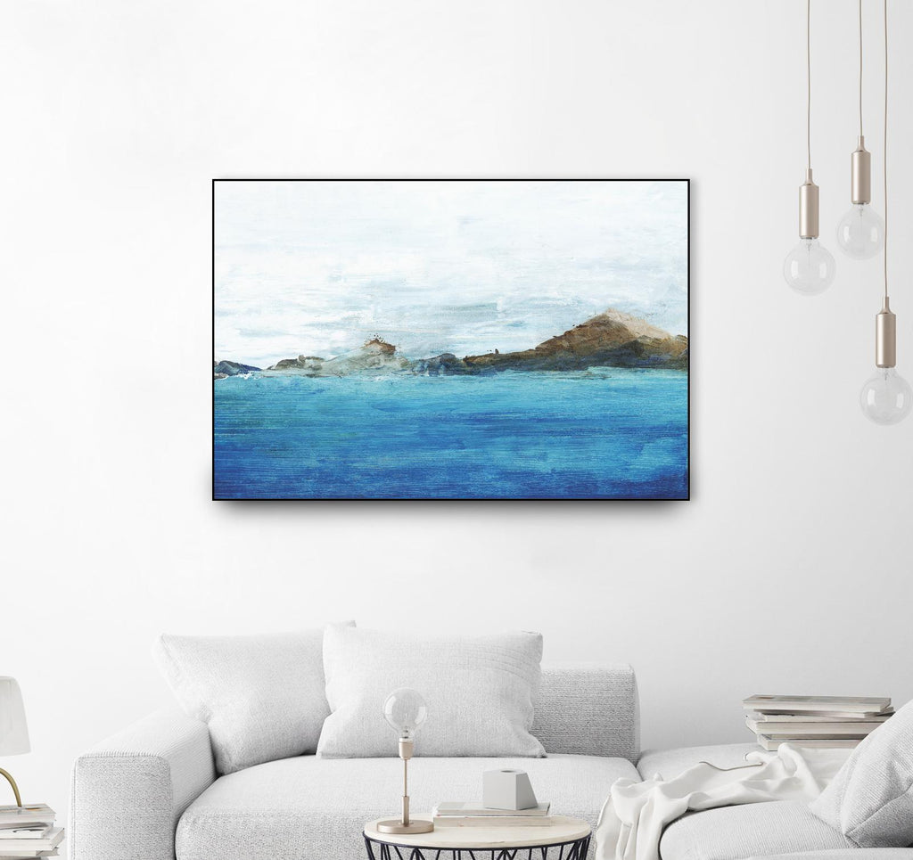 Coastal Views by Isabelle Z on GIANT ART - white landscape