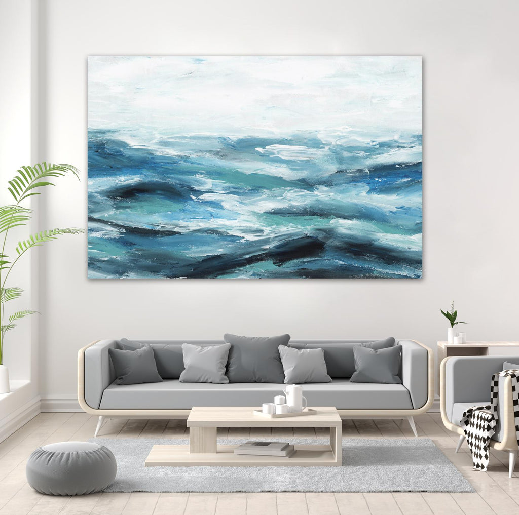 Oceanic I by Isabelle Z on GIANT ART - white sea scene