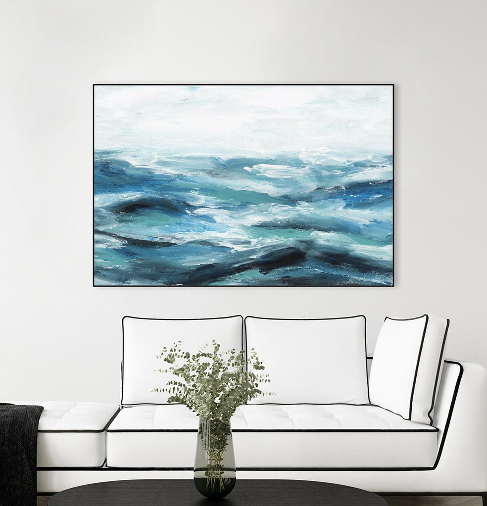 Oceanic I by Isabelle Z on GIANT ART - white sea scene