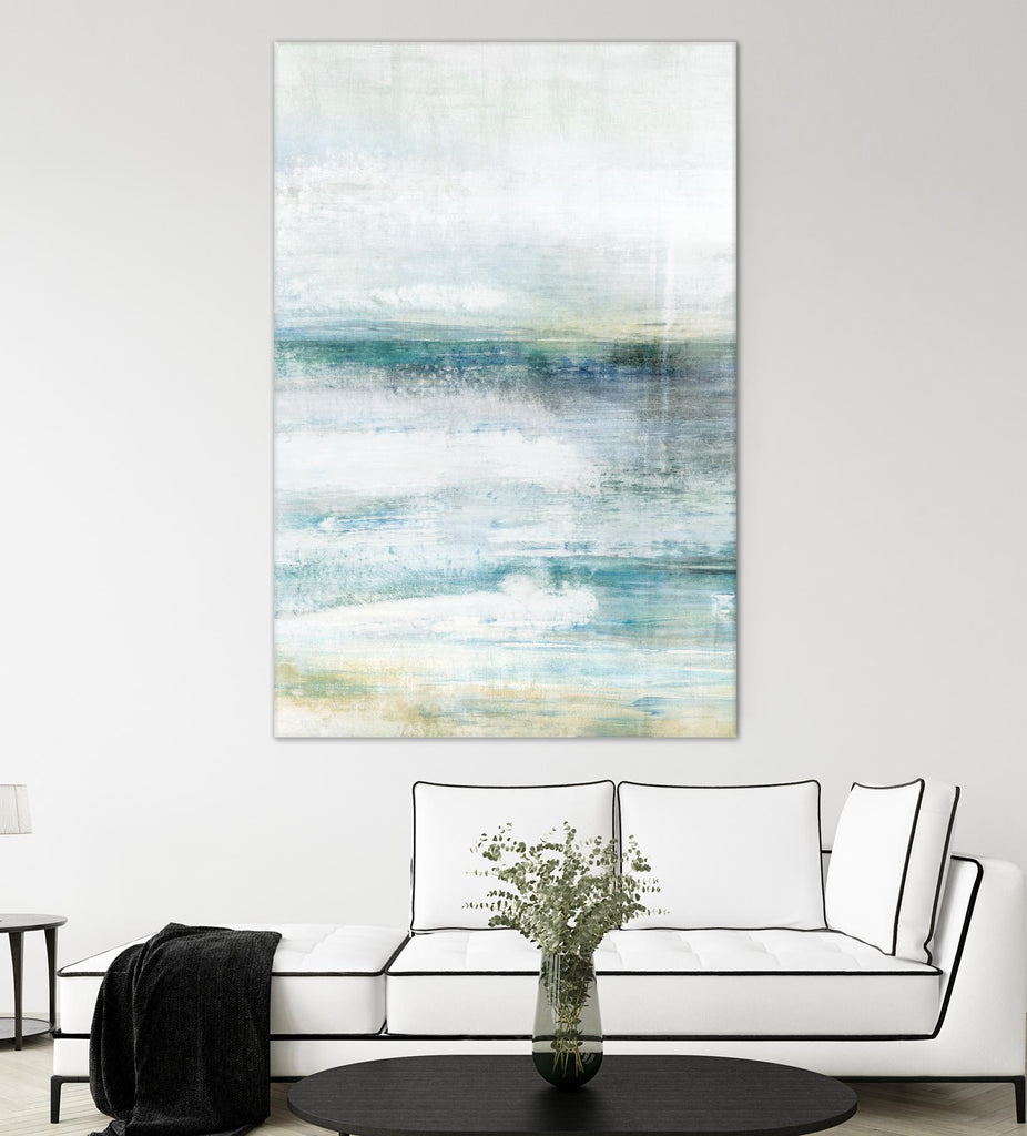 Waverly I by Isabelle Z on GIANT ART - green abstract