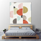 Dot Com II by Isabelle Z on GIANT ART - red abstract