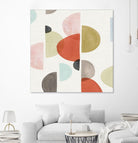 Dot Com II by Isabelle Z on GIANT ART - red abstract