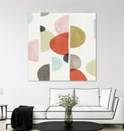 Dot Com II by Isabelle Z on GIANT ART - red abstract