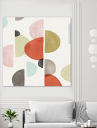 Dot Com II by Isabelle Z on GIANT ART - red abstract