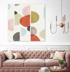 Dot Com II by Isabelle Z on GIANT ART - red abstract