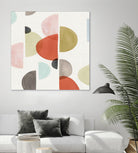 Dot Com II by Isabelle Z on GIANT ART - red abstract