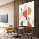 Dot Com II by Isabelle Z on GIANT ART - red abstract