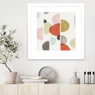 Dot Com II by Isabelle Z on GIANT ART - red abstract