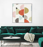 Dot Com II by Isabelle Z on GIANT ART - red abstract