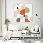 Dot Com II by Isabelle Z on GIANT ART - orange abstract