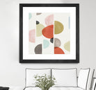 Dot Com II by Isabelle Z on GIANT ART - red abstract