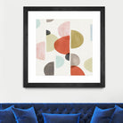 Dot Com II by Isabelle Z on GIANT ART - red abstract