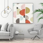 Dot Com II by Isabelle Z on GIANT ART - red abstract