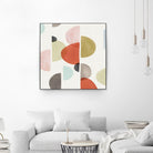 Dot Com II by Isabelle Z on GIANT ART - red abstract