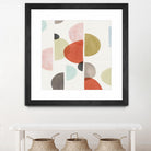 Dot Com II by Isabelle Z on GIANT ART - red abstract