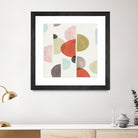 Dot Com II by Isabelle Z on GIANT ART - red abstract