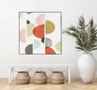 Dot Com II by Isabelle Z on GIANT ART - red abstract