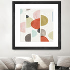 Dot Com II by Isabelle Z on GIANT ART - red abstract