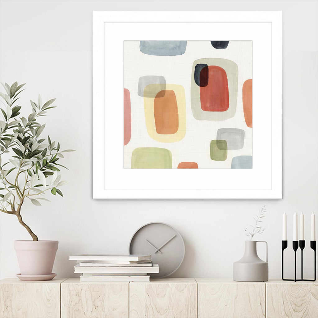 Commerce I by Isabelle Z on GIANT ART - orange abstract