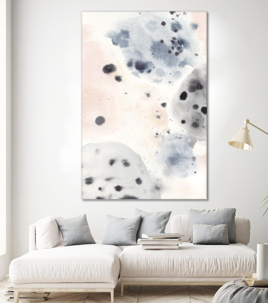 Islands I by Isabelle Z on GIANT ART - black abstract