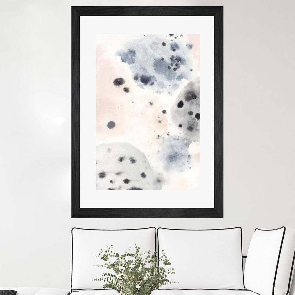 Islands I by Isabelle Z on GIANT ART - black abstract