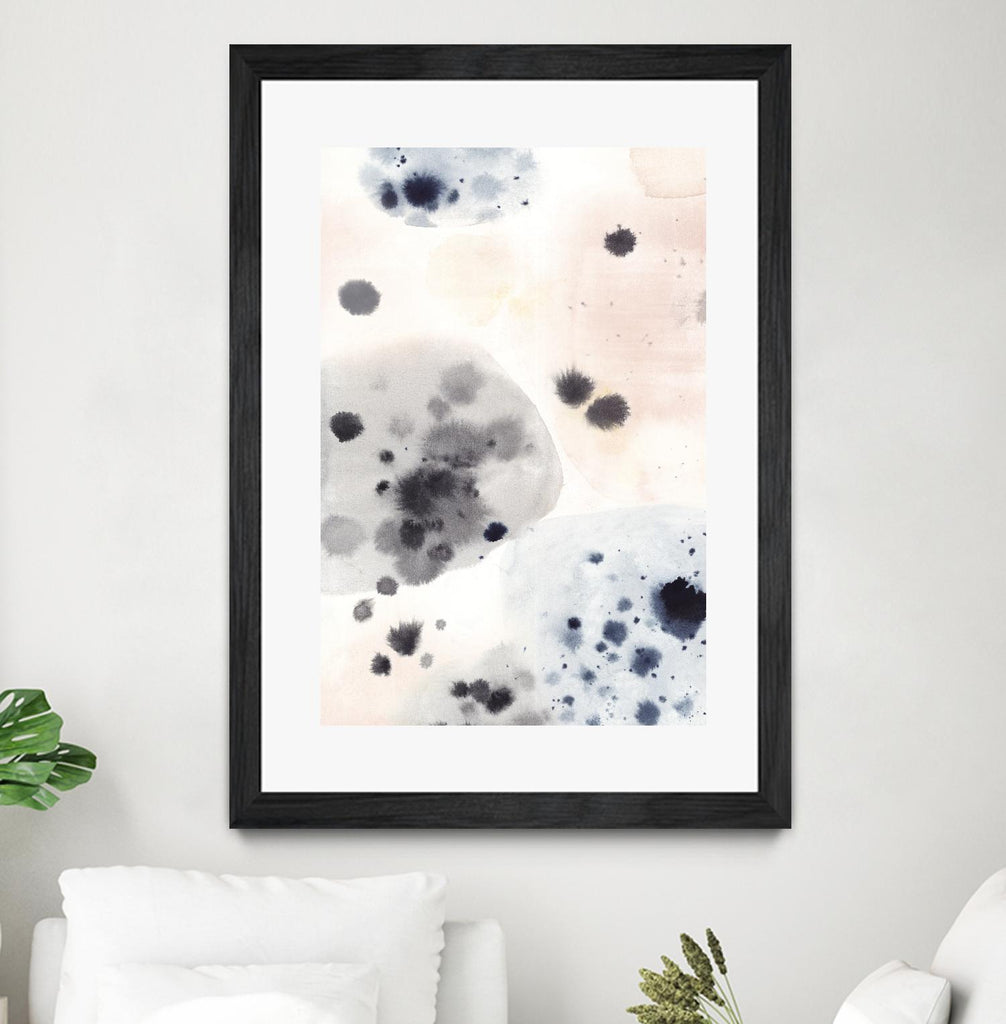 Islands II by Isabelle Z on GIANT ART - black abstract