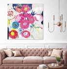Fresh Florals III by Farida Zaman on GIANT ART - white floral