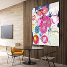 Fresh Florals III by Farida Zaman on GIANT ART - white floral