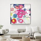 Fresh Florals III by Farida Zaman on GIANT ART - white floral