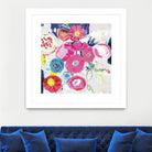 Fresh Florals III by Farida Zaman on GIANT ART - white floral