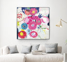 Fresh Florals III by Farida Zaman on GIANT ART - white floral