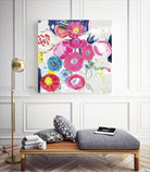 Fresh Florals III by Farida Zaman on GIANT ART - white floral