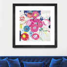 Fresh Florals III by Farida Zaman on GIANT ART - white floral
