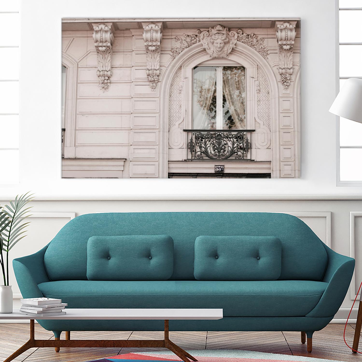 Baroque Window by Georgianna Lane on GIANT ART - grey architectural