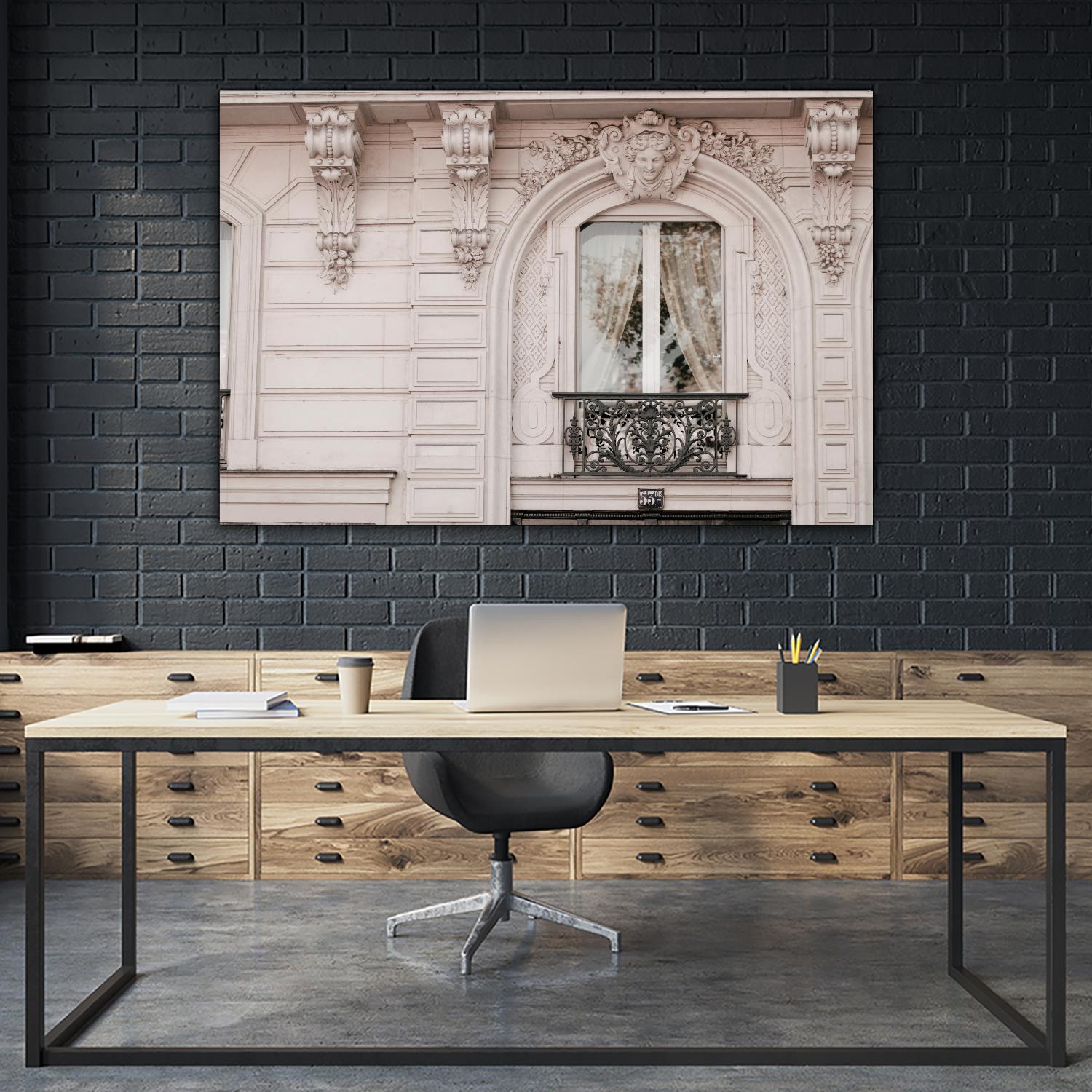 Baroque Window by Georgianna Lane on GIANT ART - grey architectural