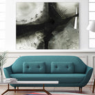 Midnight Abstract V by Bianka Guna on GIANT ART - grey abstract
